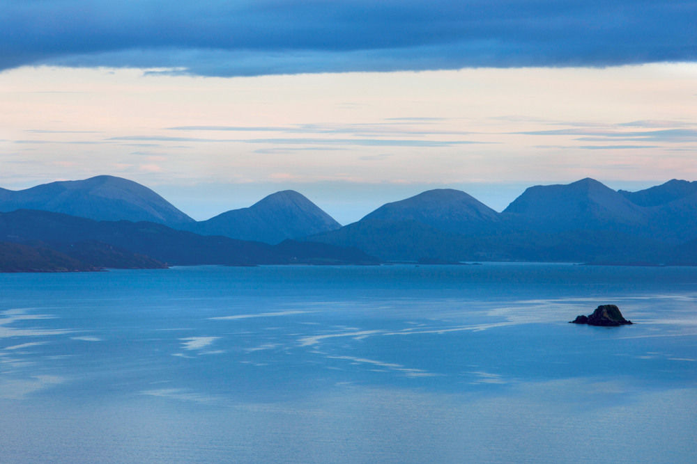 Loch Coruisk offers a panoramic view of the Black Cuillin